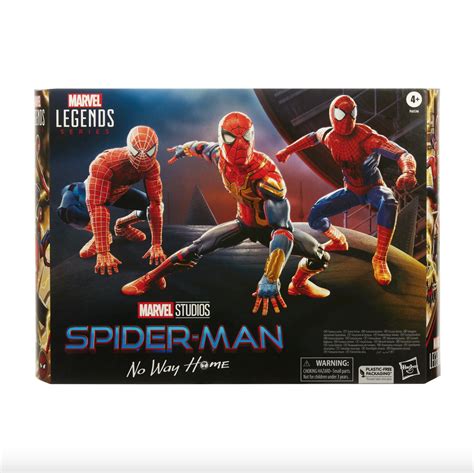18 watchers. . Marvel legends spiderman no way home 3pack